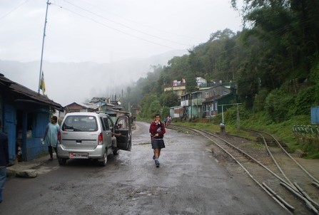 DHR Track, Darjeeling