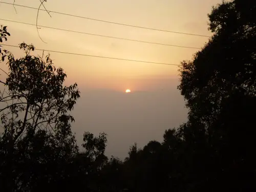 Sunset View from Chaitapani