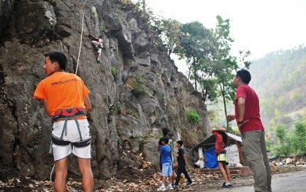 Rock Climbing in Darjeeling