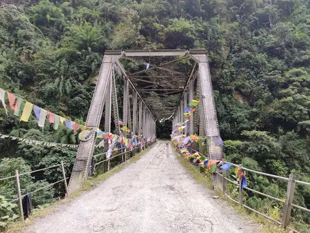 Bridge over Ratey Chu Sikkim