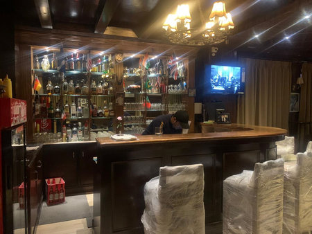 Bar at Joeys Pub Darjeeling