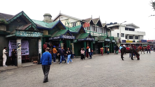 Shops in Darjeeling Mall