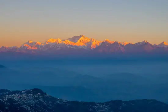 Kanchenjunga From Tiger Hill