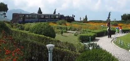 Toy train at Batasia Darjeeling