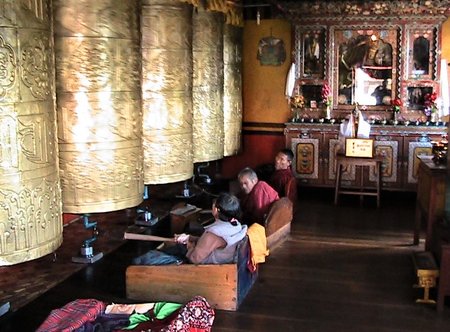 Dali Monastery Prayer Room