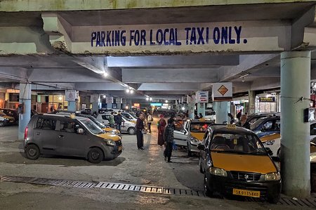 MG Marg Taxi Stand