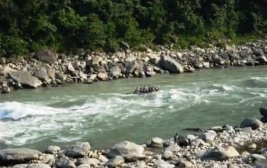 Rafting in Teesta, Darjeeling