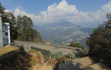 Gangtok from Rumtek