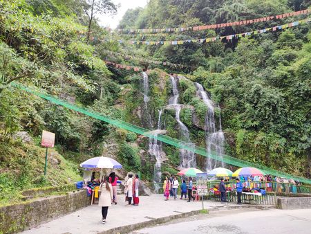 Bakthang Waterfall Gangtok