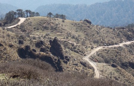 Route to Sandakphu