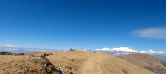 Sleeping Buddha from Phalut Top