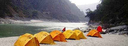 Rafting   Camping at Teesta