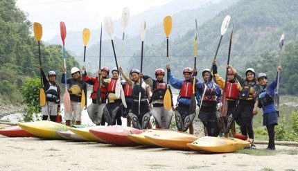 Kayaking in Darjeeling