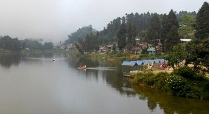 Boating at Mirik Lake