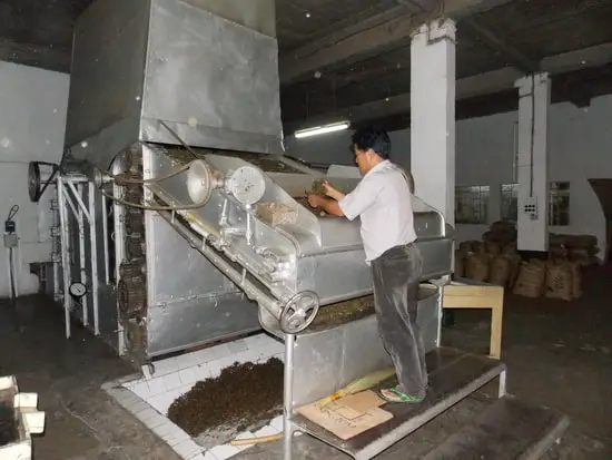 Tea Drying at Singtom