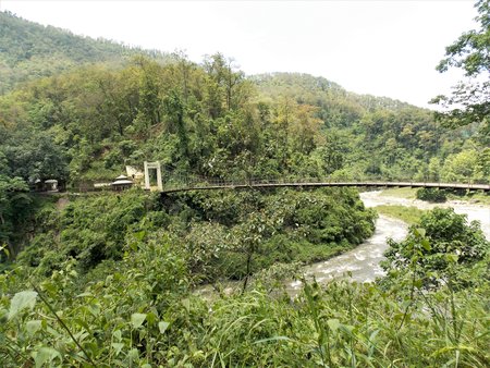 Bridge over river Rangbhang