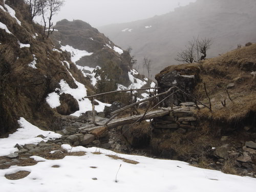 Meghma to Tumling landscape