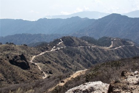 Roads leading to Sandakphu