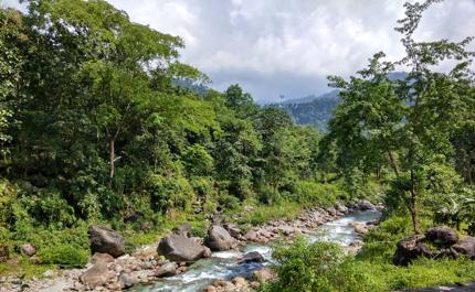 Jhalong river