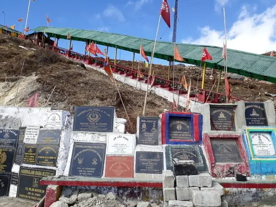Steps to Old Baba Mandir