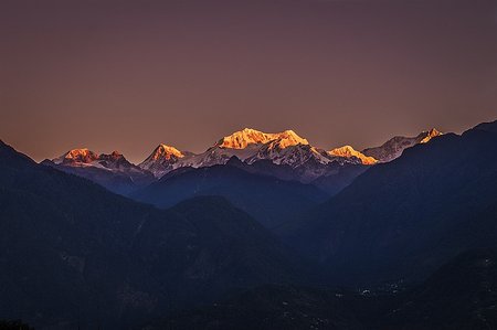 Sunrise over Kanchenjunga