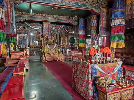 Inside Phodong Monastery
