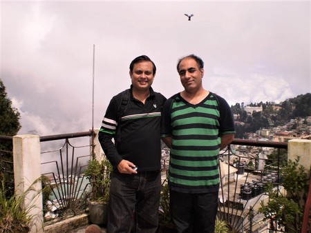 Raj and Amit, Darjeeling