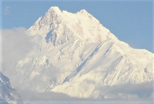 Kanchenjunga from Gangtok