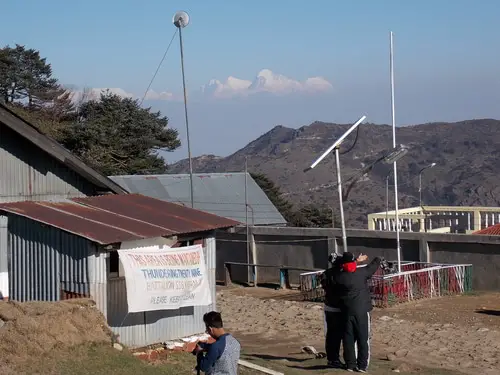 Everest view from Sandakphu