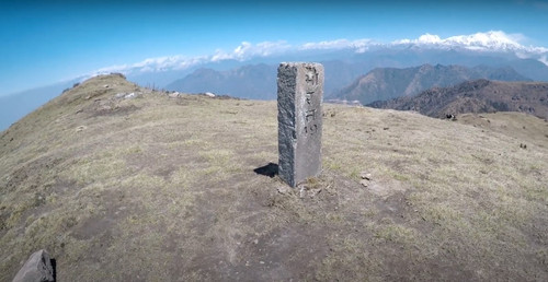 Singalila Pass Indo Nepal border
