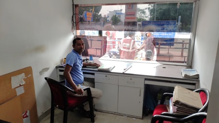 Pre-paid taxi counter Bagdogra