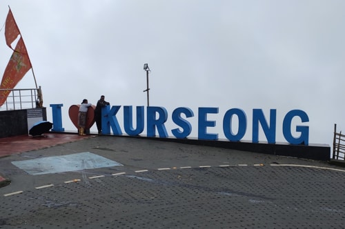 I Love Kurseong Letters