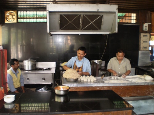 Momo making at Kurseong Lodge