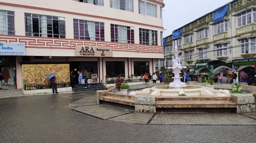 Darjeeling Mall - Fountain