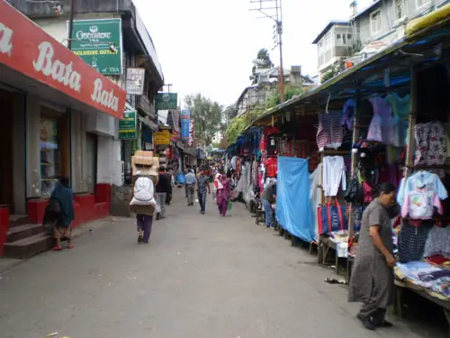 Nehru Road in 2011, Darjeeling