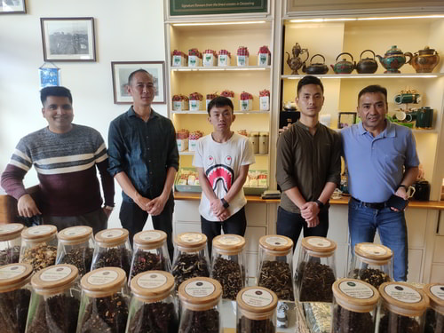 Staff at Mayukh Tea Darjeeling