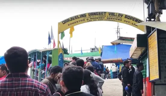 Darjeeling Ropeway Queue
